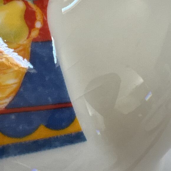 Vintage Vista Alegre Portugal Fruit Porcelain Teapot Fall Harvest Pumpkins - Picture 11 of 12